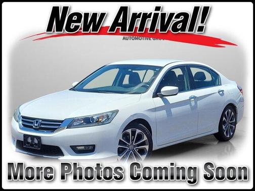 White Orchid Pearl 2014 Honda Accord Sport