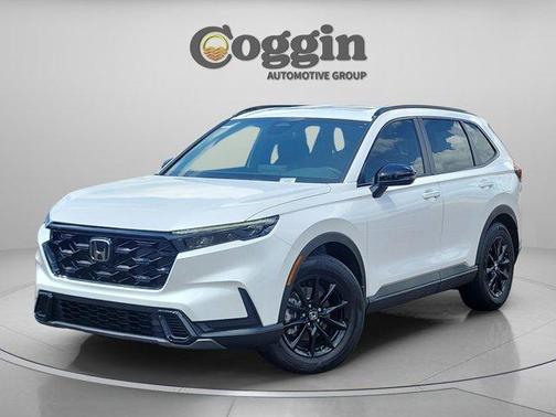 Platinum White 2026 Honda CR-V Hybrid Sport