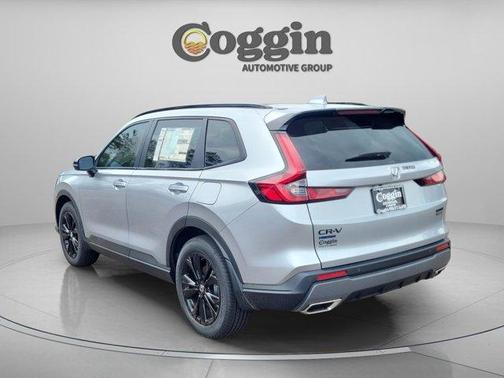 Solar Silver Metallic 2026 Honda CR-V Hybrid Sport Touring
