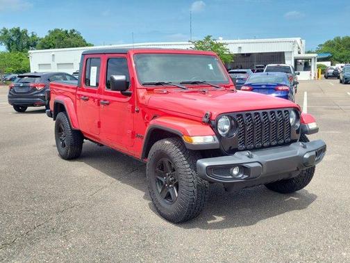 Firecracker Red Clearcoat 2021 Jeep Gladiator California Edition
