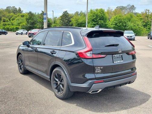 Crystal Black Pearl 2025 Honda CR-V Hybrid Sport-L