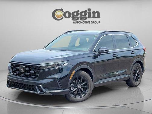 Crystal Black Pearl 2025 Honda CR-V Hybrid Sport-L