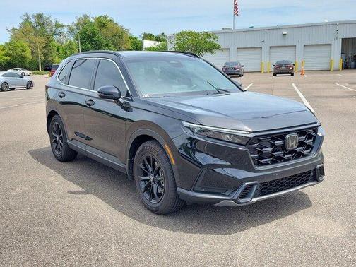 Crystal Black Pearl 2025 Honda CR-V Hybrid Sport-L