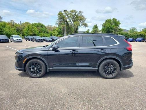 Crystal Black Pearl 2025 Honda CR-V Hybrid Sport-L