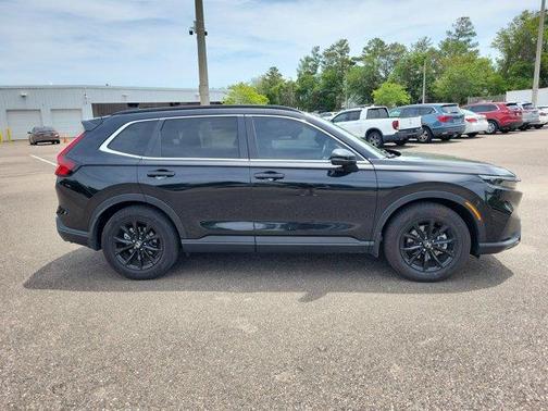 Crystal Black Pearl 2025 Honda CR-V Hybrid Sport-L
