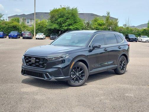 Crystal Black Pearl 2025 Honda CR-V Hybrid Sport-L