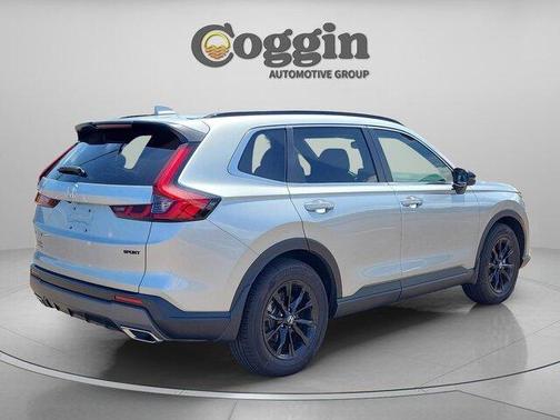 Solar Silver Metallic 2025 Honda CR-V Hybrid Sport-L