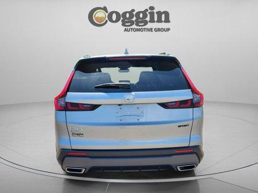 Solar Silver Metallic 2025 Honda CR-V Hybrid Sport-L