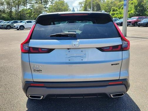 Solar Silver Metallic 2025 Honda CR-V Hybrid Sport-L