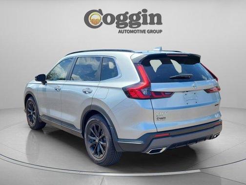 Solar Silver Metallic 2025 Honda CR-V Hybrid Sport-L