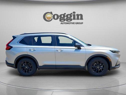 Solar Silver Metallic 2025 Honda CR-V Hybrid Sport-L