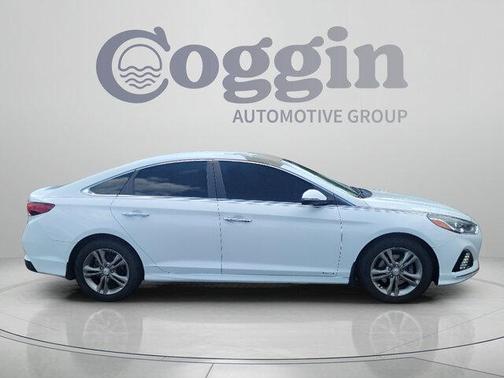 Quartz White Pearl 2019 Hyundai SONATA SEL