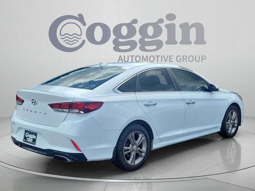 Quartz White Pearl 2019 Hyundai SONATA SEL