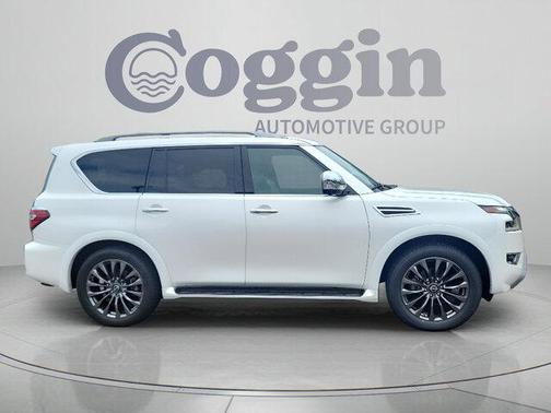 Aspen White 2024 Nissan Armada Platinum