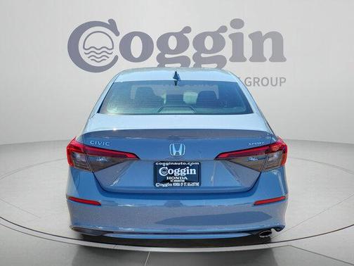 Aegean Blue Metallic 2022 Honda Civic Sport