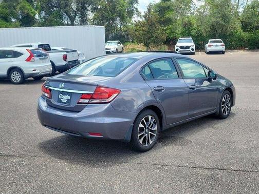 Kona Coffee Metallic 2014 Honda Civic EX