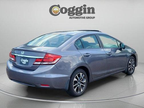 Kona Coffee Metallic 2014 Honda Civic EX