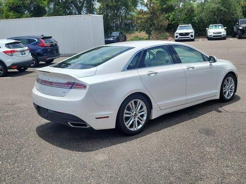 White Platinum Clearcoat Metallic 2015 Lincoln MKZ Base