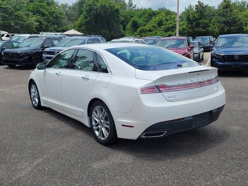 White Platinum Clearcoat Metallic 2015 Lincoln MKZ Base