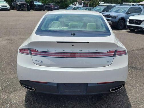 White Platinum Clearcoat Metallic 2015 Lincoln MKZ Base