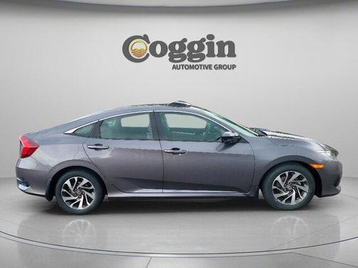 Crystal Black Pearl 2017 Honda Civic EX