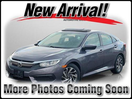 Crystal Black Pearl 2017 Honda Civic EX