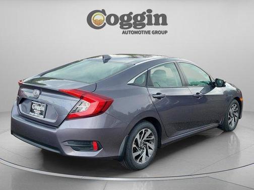 Crystal Black Pearl 2017 Honda Civic EX