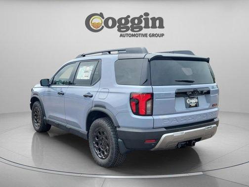 Sonic Gray Pearl 2026 Honda Passport TrailSport Elite Blackout