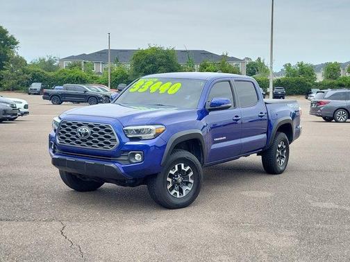 Blue 2022 Toyota Tacoma SR