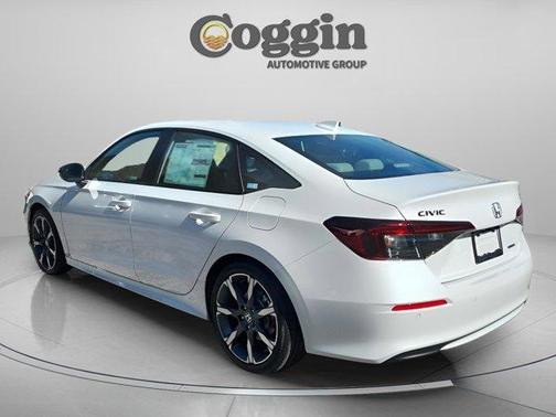 Solar Silver Metallic 2026 Honda Civic Hybrid Sport Touring