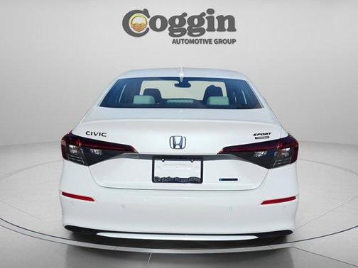 Solar Silver Metallic 2026 Honda Civic Hybrid Sport Touring