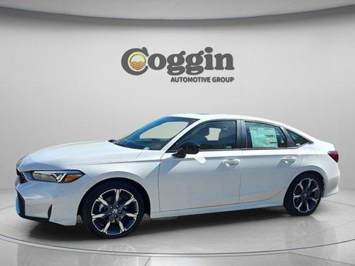 Solar Silver Metallic 2026 Honda Civic Hybrid Sport Touring