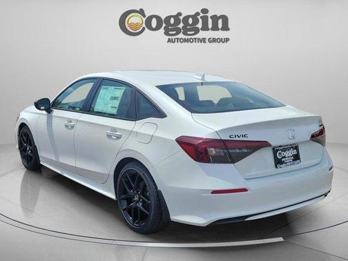 Platinum White Pearl 2026 Honda Civic Sport