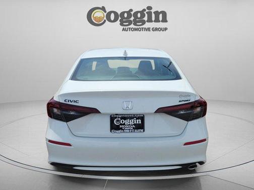 Platinum White Pearl 2026 Honda Civic Sport