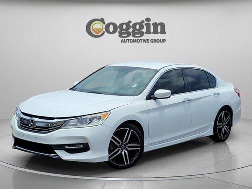 White Orchid Pearl 2017 Honda Accord Sport SE