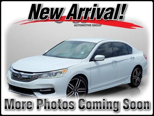 White Orchid Pearl 2017 Honda Accord Sport SE