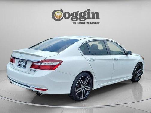 White Orchid Pearl 2017 Honda Accord Sport SE