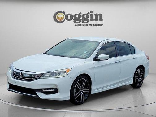White Orchid Pearl 2017 Honda Accord Sport SE