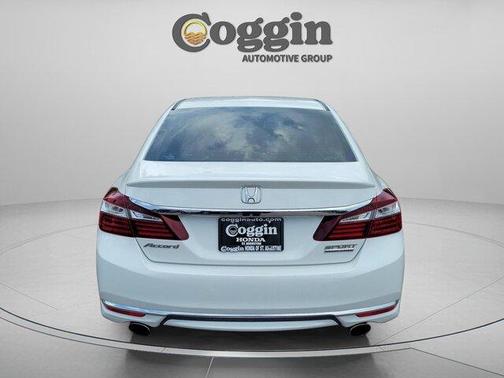 White Orchid Pearl 2017 Honda Accord Sport SE
