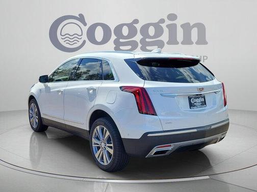 Crystal White Tri-Coat 2024 Cadillac XT5 Premium Luxury