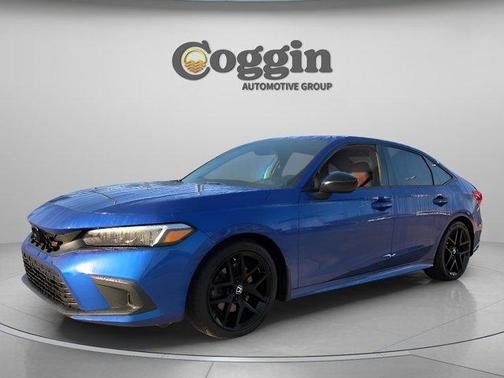 Aegean Blue Metallic 2022 Honda Civic Si Base