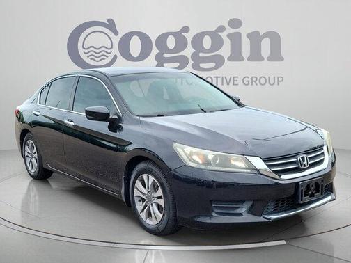 Black 2015 Honda Accord LX