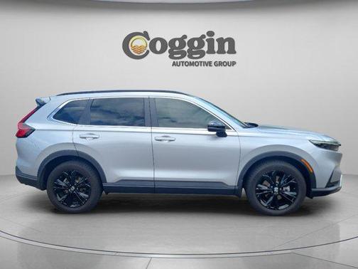 Silver Metallic 2024 Honda CR-V Hybrid Sport Touring