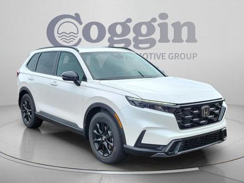 Platinum White Pearl 2026 Honda CR-V Hybrid Sport