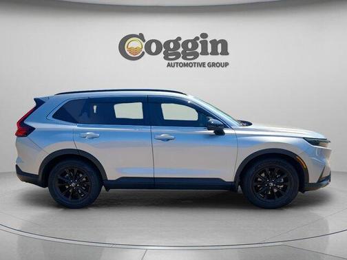 Lunar Silver Metallic 2024 Honda CR-V Hybrid Sport-L