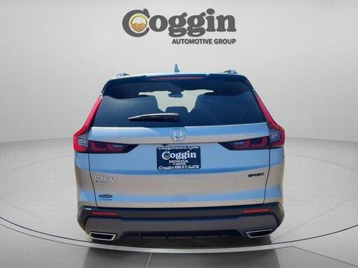 Lunar Silver Metallic 2024 Honda CR-V Hybrid Sport-L