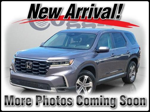 Modern Steel Metallic 2025 Honda Pilot EX-L