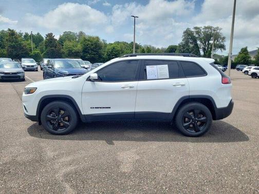 Bright White Clearcoat 2021 Jeep Cherokee Latitude Plus