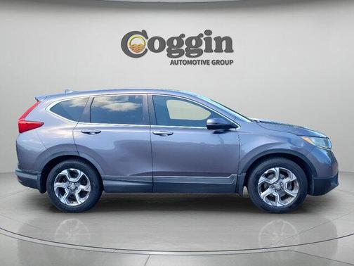 Modern Steel Metallic 2018 Honda CR-V EX-L