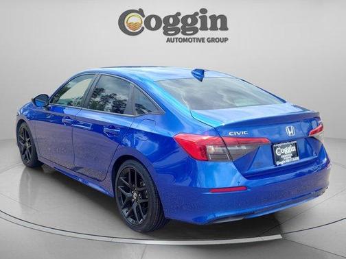 Aegean Blue Metallic 2022 Honda Civic Sport